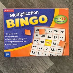 Bingo multiplication game